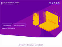 Tablet Screenshot of jacarlin.com